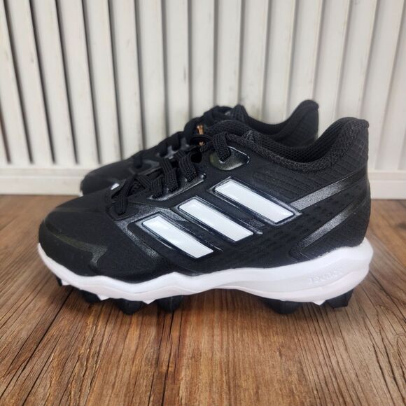 adidas Kids Black and White Athletic Sneakers - Picture 4 of 11